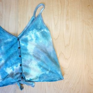 🌵Wild Fable Blue Tie Dye Tank Top